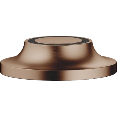 Dornbracht Vaia Air Switch control button for garbage shredder, round, brushed bronze, 10713809-42