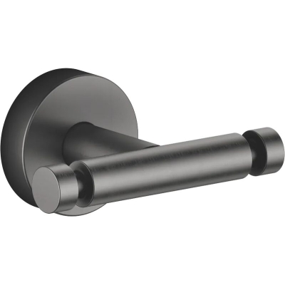 Dornbracht hook, 2-piece, brushed dark platinum, 83256979-99
