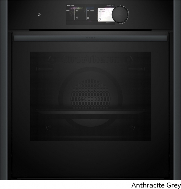 Neff B69CY7MY0, built-in oven with pyrolysis, Anthracite Gray Z9060AY0, EEK: A+, WITH 7 YEAR WARRANTY