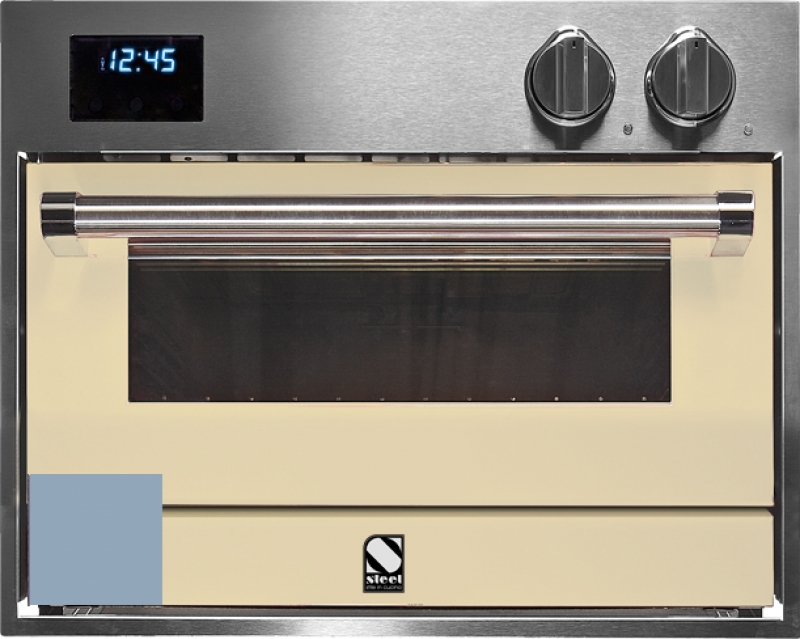 Steel Genesi 60x45, built-in pizza oven, color Celeste, GFE6-PCE, with 5 year guarantee!