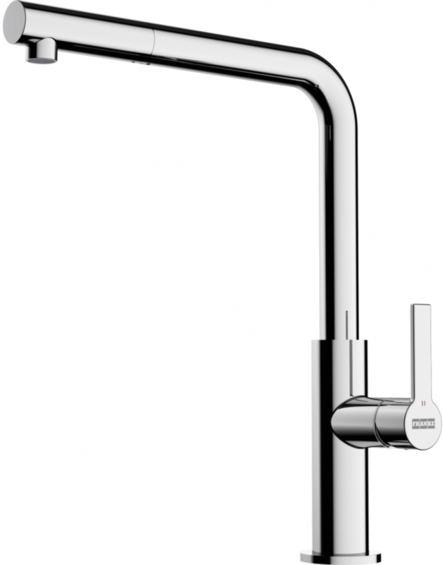 Franke Maris Slim L ühe hoova segisti, kõrgsurvetõmbetila, kroom, 115.0728.393