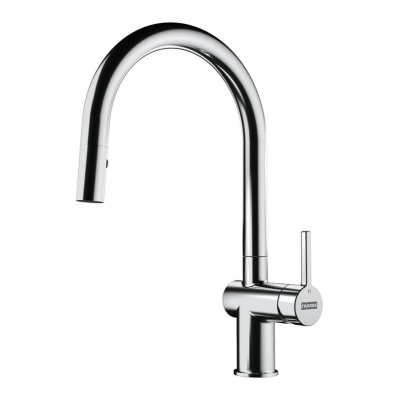 Franke Active J ühe hoova segisti, kõrgsurve väljatõmmatav dušš, kroom, 115.0653.401