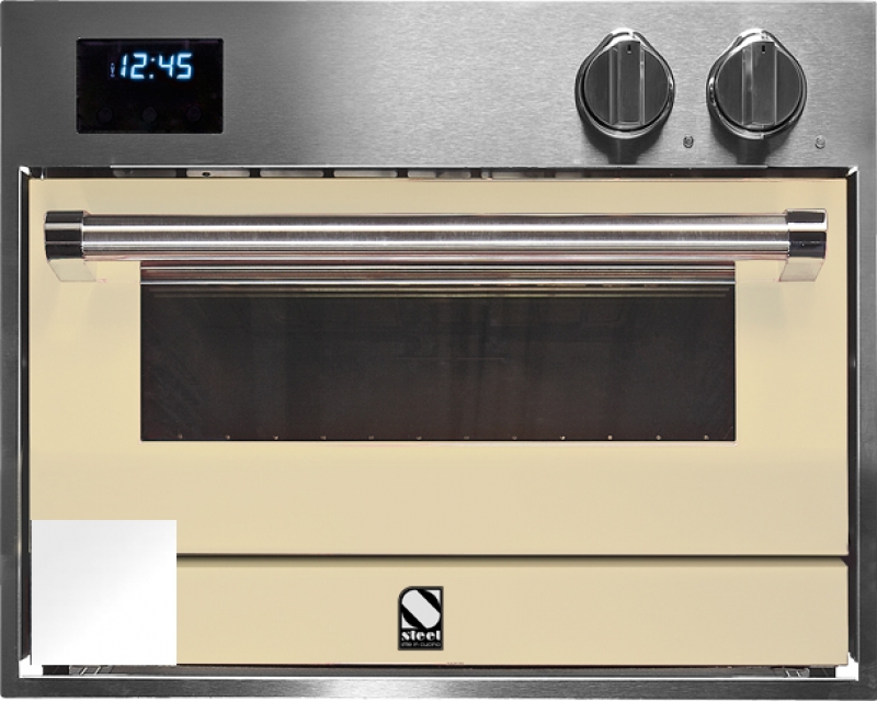 Steel Genesi 60x45, built-in pizza oven, color Nuvola, GFE6-PNA, with 5 year guarantee!