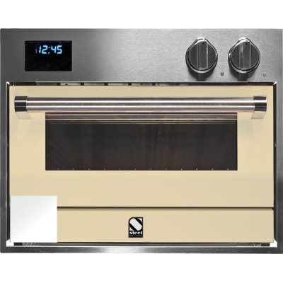 Steel Genesi 60x45, built-in pizza oven, color Nuvola, GFE6-PNA, with 5 year guarantee!