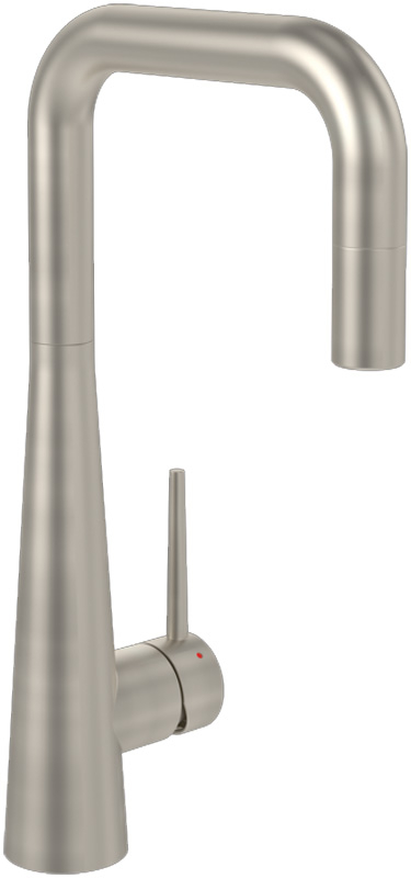 Villeroy &amp; Boch tap Konic, solid stainless steel, matt surface, 928600LC