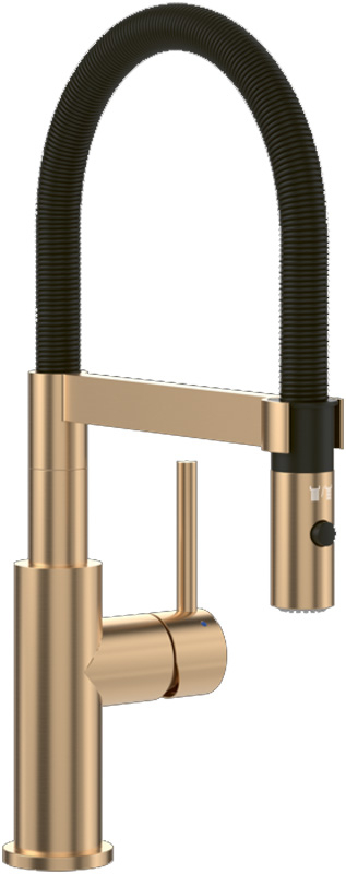 Виллерой и amp; Смеситель Boch Steel Expert Compact, матовый золотисто-черный, 92730023