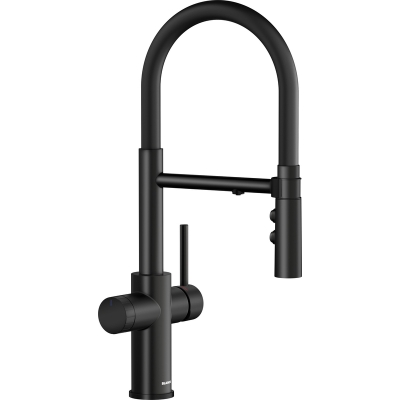 Blanco Catris-S Flexo filter, mattmust, filtrifunktsiooniga, madal rõhk, 526707