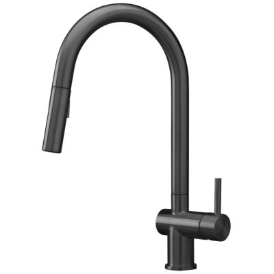 Reginox Flint ühe hoovaga mikser roostevaba teras, värvipüstoli metall II, tõmbetila kõrgsurve, R38819