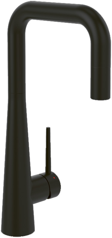 Villeroy &amp; Boch tap Konic, solid stainless steel, design Matt Black, 92860006