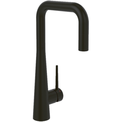 Villeroy &amp; Boch kraan Konic, tugev roostevaba teras, disain Matt Black, 92860006