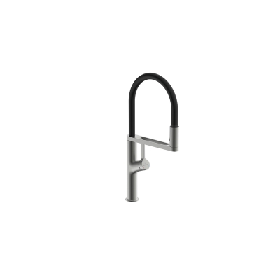 Naber Aria, must-grafiit-matt, kõrgsurve, tõmbetila, ühe hoova segisti, 5021319