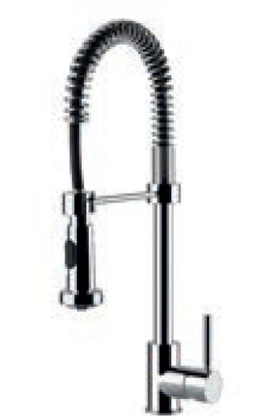 Steel semi-professional rotating sink mixer, MPC