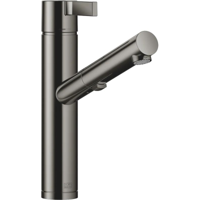 Dornbracht Eno väljatõmmatav ühe hoovaga mikser väljatõmmatava tilaga, kõrgsurve, tume kroom, 33876760-19