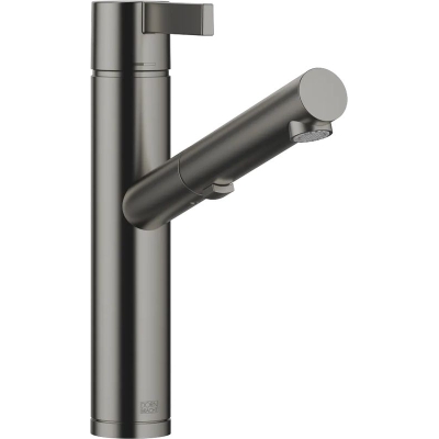 Dornbracht Eno ühe hoovaga väljatõmmatav mikser väljatõmmatava tilaga, kõrgsurve, tume plaatina harjatud, 33876760-99