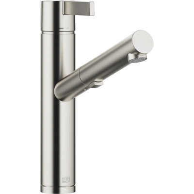 Dornbracht Eno väljatõmmatav ühe hoovaga segisti väljatõmmatava tilaga, kõrgsurve, harjatud plaatina, 33876760-06