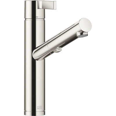 Dornbracht Eno väljatõmmatav ühe hoovaga segisti väljatõmmatava tilaga, kõrgsurve, plaatina, 33876760-08