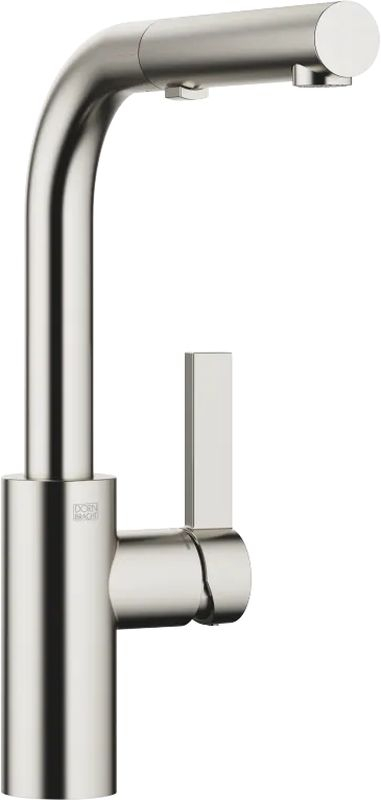 Dornbracht Elio Pull-Out single lever mixer with pull-out spout, high pressure, brushed platinum, 33871790-06