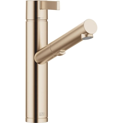 Dornbracht Eno väljatõmmatav ühe hoovaga mikser väljatõmmatava tilaga, kõrgsurve, harjatud šampanja, 33876760-46