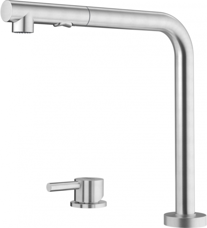 Фурнитура для переднего окна Franke Mythos Window, излив высокого давления, нержавеющая сталь, 115.0731.378