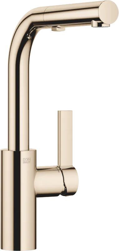 Dornbracht Elio Pull-Out single lever mixer with pull-out spout, high pressure, Champagne, 33871790-47