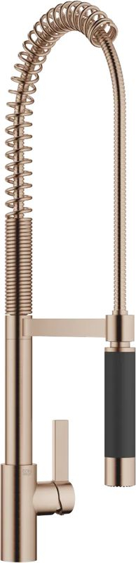 Dornbracht Tara Ultra single lever mixer professional, high pressure, brushed bronze, 33860875-42