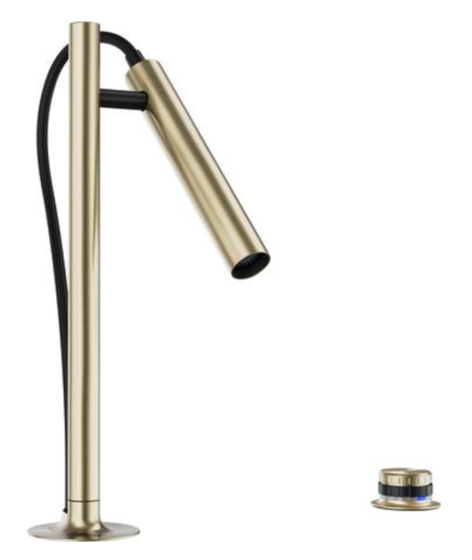 Blanco Luneoo-S, high pressure fixed spout, satin gold, 527974