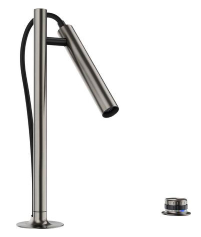 Blanco Luneoo-S, high pressure fixed spout, satin platinum, 527976