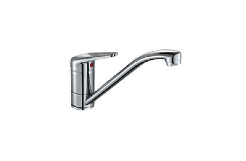 Franke Novara-Plus single lever mixer, high pressure fixed spout, chrome, 115.0347.142