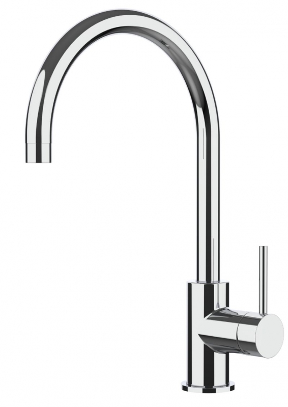 Systemceram KeraDomo FRESH, single lever mixer, high pressure, 10010, color chrome