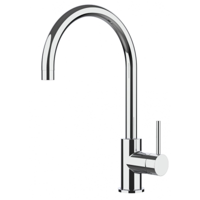 Systemceram KeraDomo FRESH, ühe hoova segisti, kõrgsurve, 10010, värviline kroom