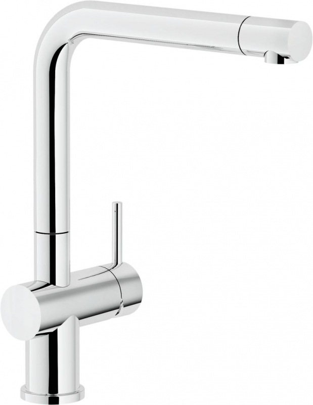 Systemceram KeraDomo SILA, single lever mixer, high pressure, 10001, color chrome