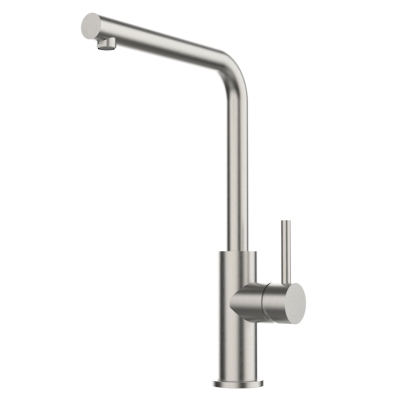 Systemceram KeraDomo SKIVA, ühe hoova segisti, kõrgsurve, 10040, tahke roostevaba teras