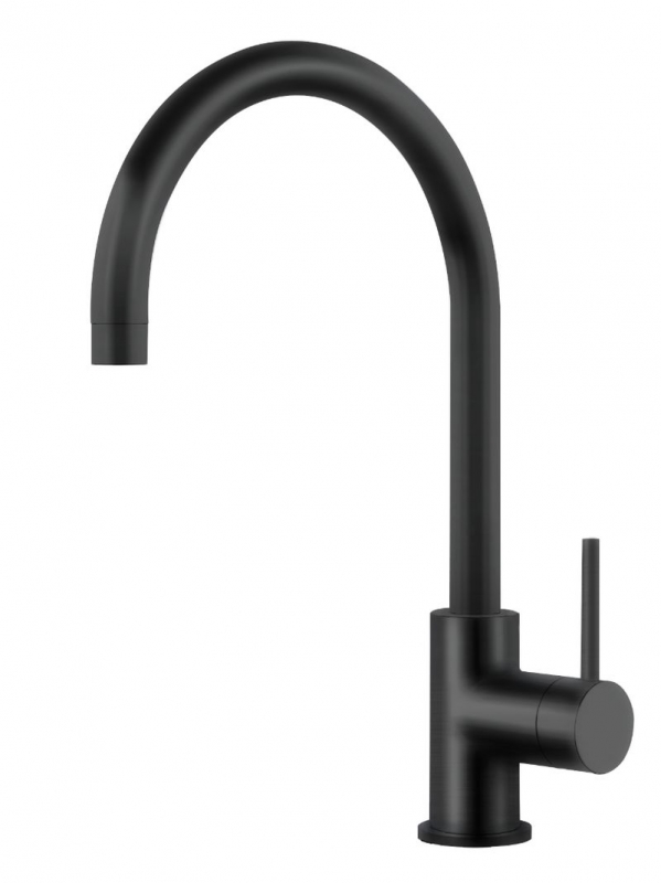 Systemceram KeraDomo FRESH, single lever mixer, high pressure, 18710, color black