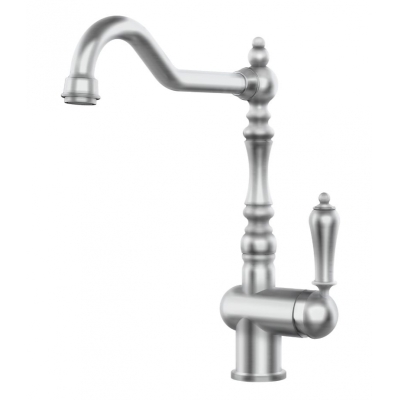 Systemceram KeraDomo RUBI, ühe hoova segisti, kõrgsurve, 10312, värviline roostevabast terasest viimistlus