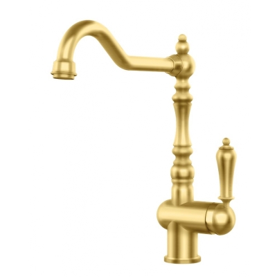 Systemceram KeraDomo RUBI, ühe hoova segisti, kõrgsurve, 10412, värvus matt kuld