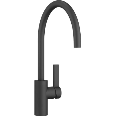 Dornbracht TARA ULTRA ühe hoovaga segisti loputus/professionaalne dušš - mattmust, fikseeritud tilaga, kõrgsurve, 33836875-33