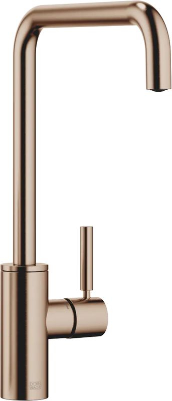 Dornbracht META SQUARE однорычажный смеситель для раковины/профессионального душа, высокое давление, матовая бронза, 33826861-42