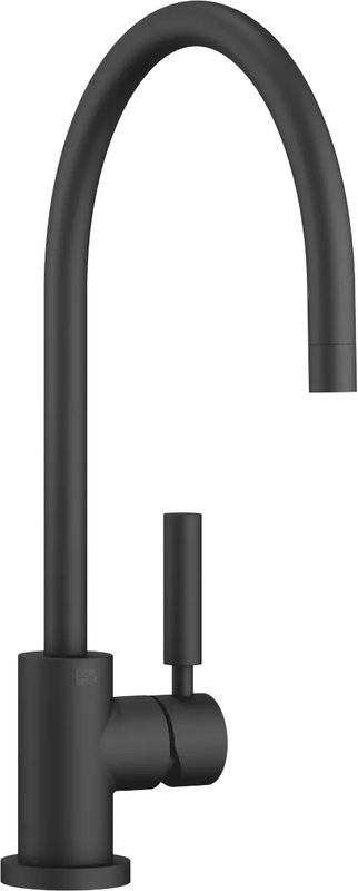 Dornbracht TARA Смеситель однорычажный для раковины/профессионального душа - матовый черный, высокое давление, 33836888-33