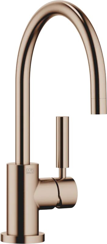 Смеситель Dornbracht Tara Classic однорычажный, высокое давление, матовая бронза, 33800888-42