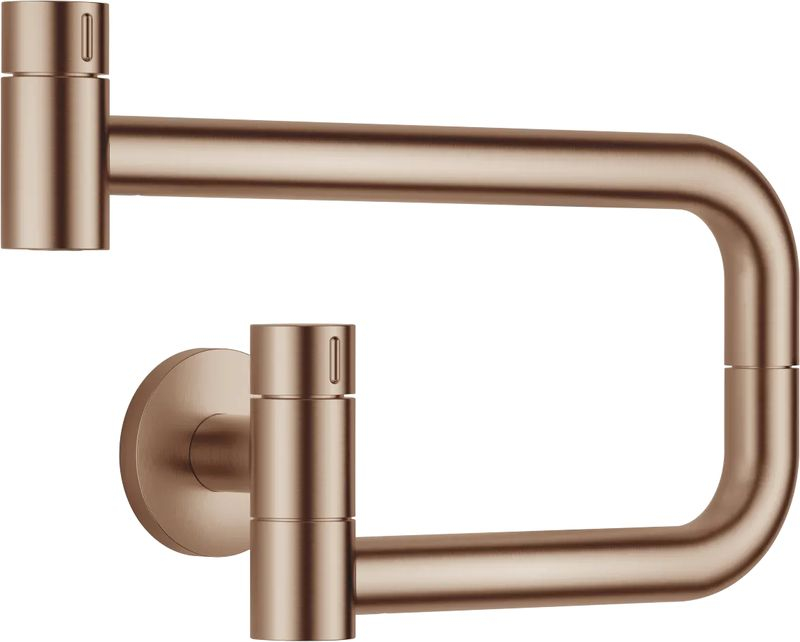 Клапан холодной воды Dornbracht Tara Ultra POT FILLER, высокое давление, матовая бронза, 30805875-42