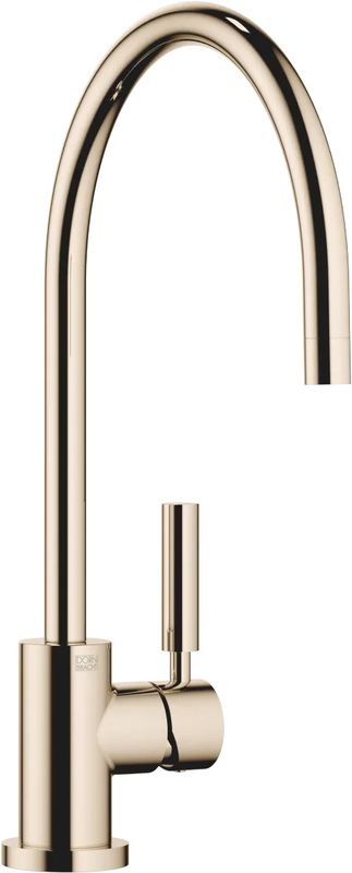 Смеситель Dornbracht TARA однорычажный для раковины/профессионального душа - Шампанское (золото 22 карата), высокое давление, 33836888-47