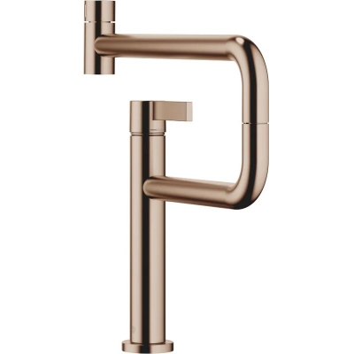 Dornbracht Tara Ultra Pivot ühe hoova segisti, kõrgsurve, harjatud pronks, 33845875-42