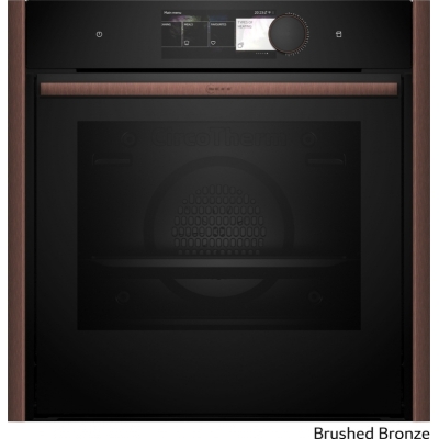 Neff B69FY5CY0, built-in oven with FullSteam, brushed bronze Z9060BY0, EEK: A+, WITH 7 YEAR WARRANTY