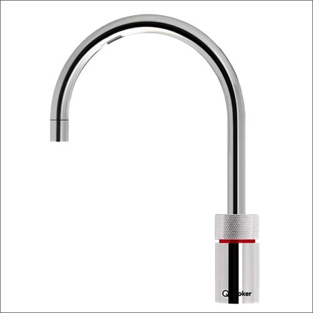 Quooker Nordic Round, PRO3-VAQ, läikiv kroom, NSRCHRPRO3, 7-aastane GARANTII