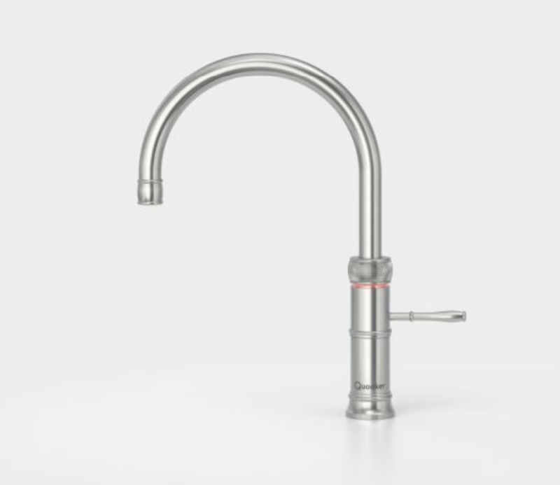 Quooker Classic Fusion Round, PRO3-VAQ, tahke roostevaba teras, CFNRSSTPRO3, 7-aastane GARANTII