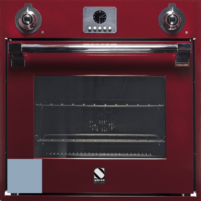 Steel Ascot 60x60, built-in oven, Combisteam, color Celeste, AFE6-SCE, with 5 year guarantee!