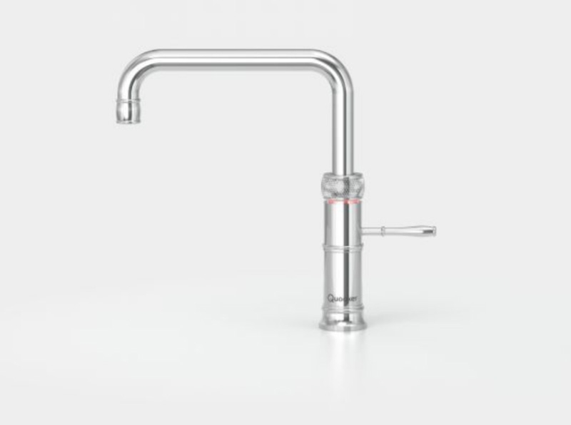 Quooker Classic Fusion Square, COMBI + Plus, shiny chrome, CFNSCHRCOMBI+, 7 YEAR WARRANTY