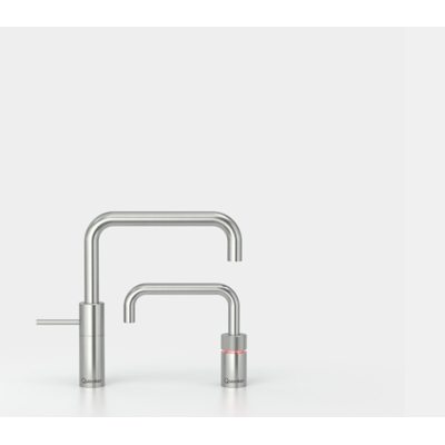 Quooker Nordic Square Twintaps, PRO3-VAQ, tahke roostevaba teras, NMSSSTNSSSSTPRO3, 7-aastane GARANTII