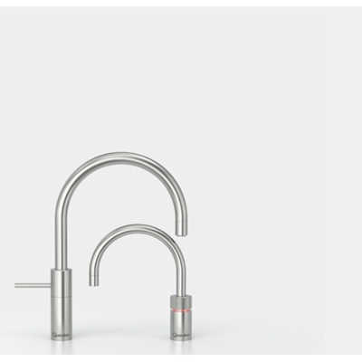 Quooker Nordic Round Twintaps, PRO3-VAQ, tahke roostevaba teras, NMRSSTNSRSSTPRO3, 7-aastane GARANTII