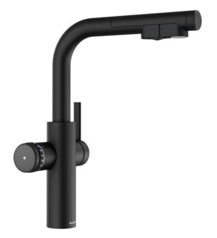 Blanco Choice Icona-L, фиксированный излив высокого давления, черный матовый, 527924